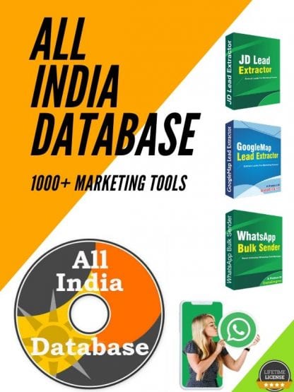 (50 Crore) All Indian Database® | Buy Database For Marketing India